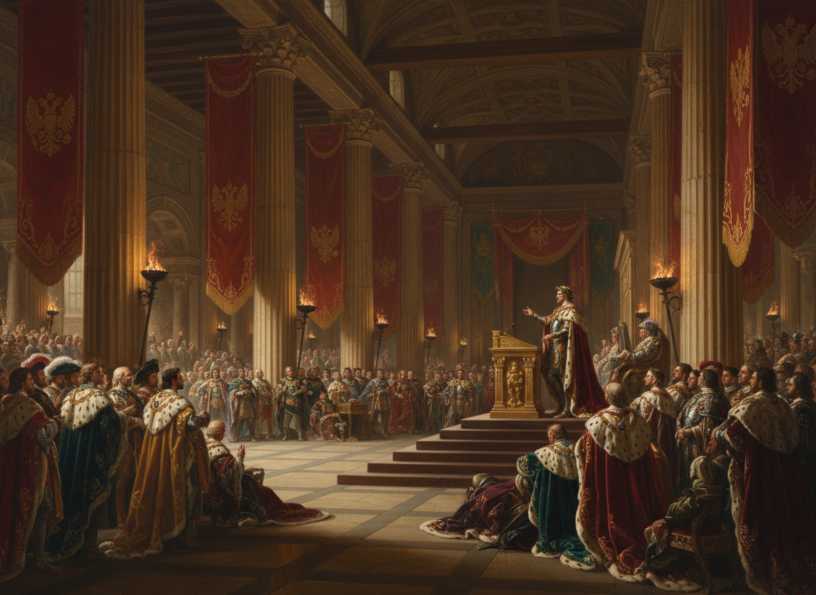 Imperial address to the High Council of the Astergea Imperium